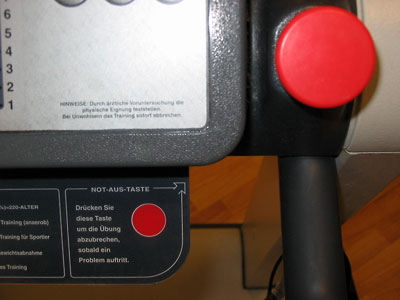 Instruction and the "real" emergency button